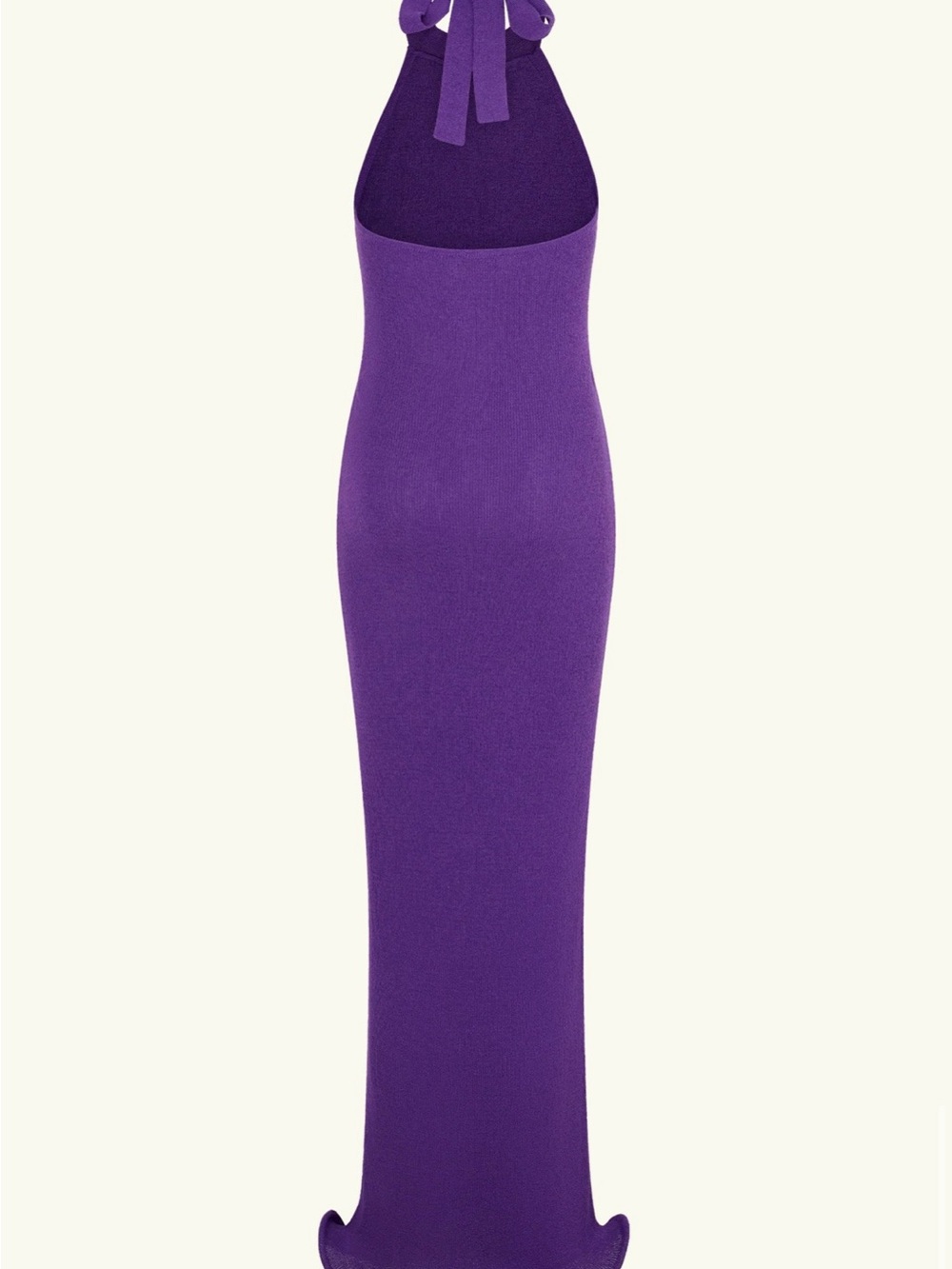 Melodie
Halter Knit Maxi Dress - Purple - Picture 3 of 3